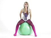 Pantyhose sports - Chloe Toy