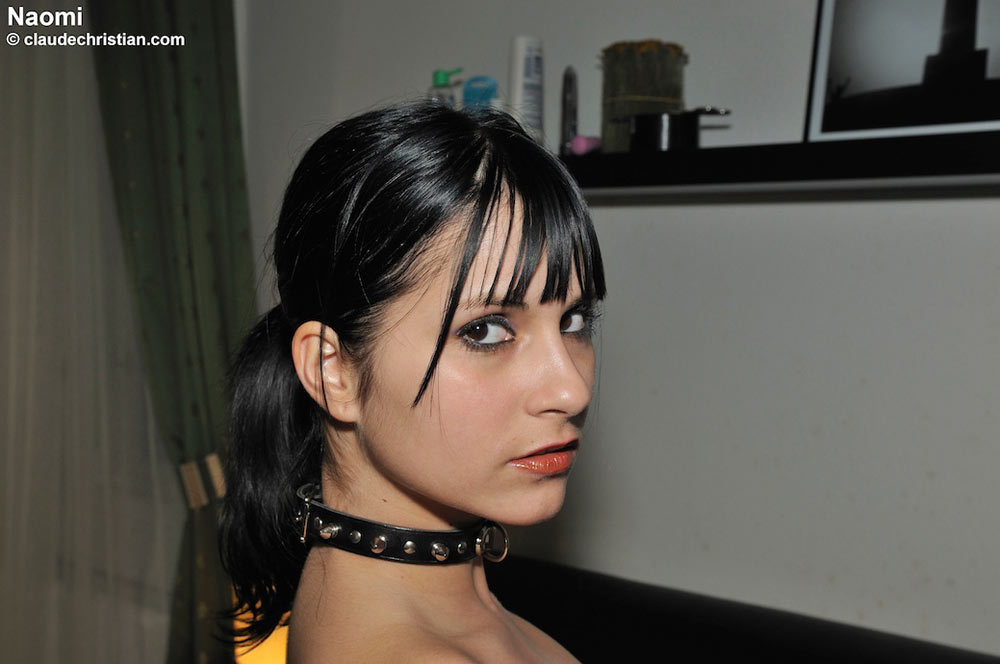 Amateur milf in stockings and platforms