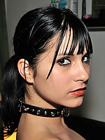 Amateur milf in stockings and platforms