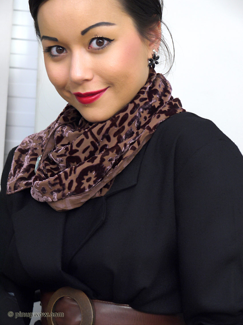 UK lady in high heels and pantyhose