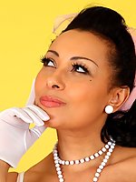 Sexy milf in lingerie and sexy stockings