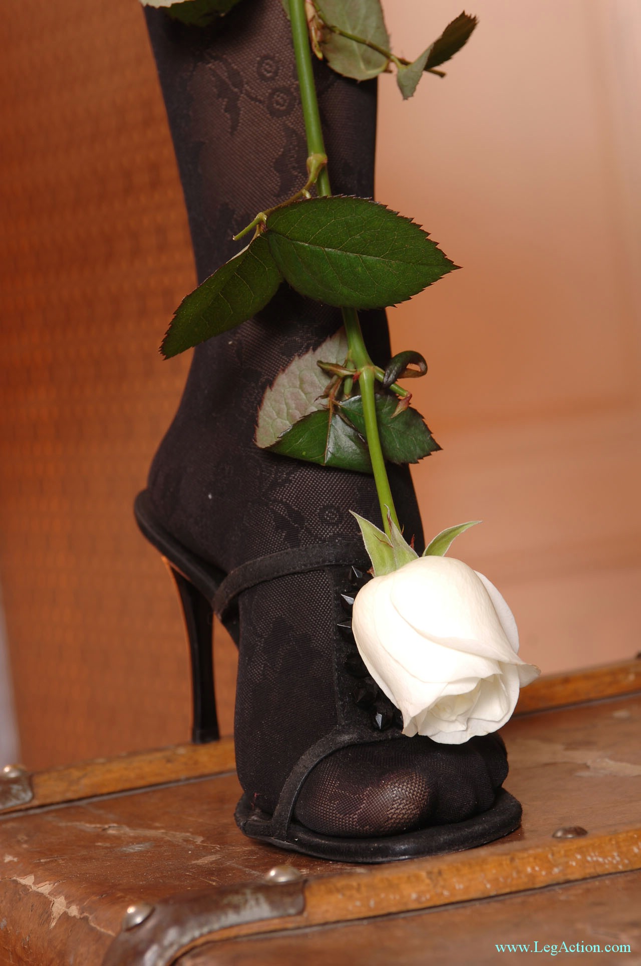 Hot woman in ff stockings CFNM