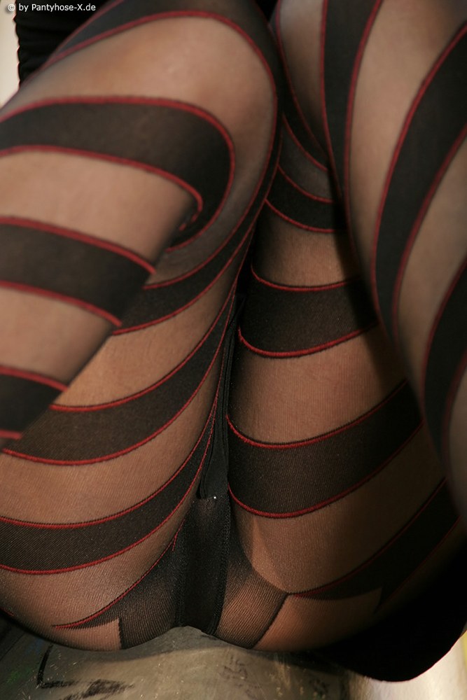 German office girl in ff stockings and high heels