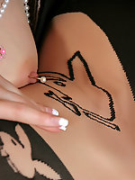 German pornstar in retro nylons