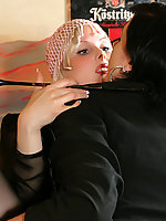 German babe in ff stockings