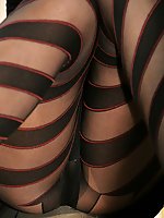 German office girl in ff stockings and high heels