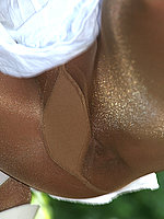 German office girl in vintage nylons and heels