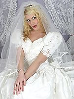 English teen in sexy lingerie and sexy stockings