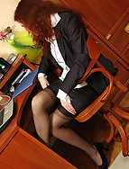 tasty legs in stockings poses