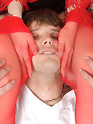 cute mature in stockings pics